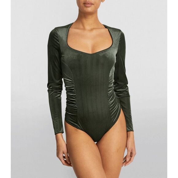 NWT Wolford Esmeralda String Bodysuit Top XS - Picture 4 of 16